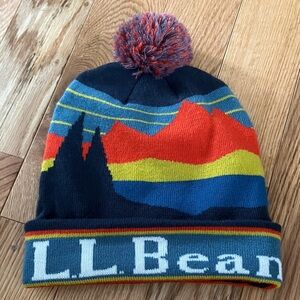 L.L. Bean Multicolor Mountain Beanie
